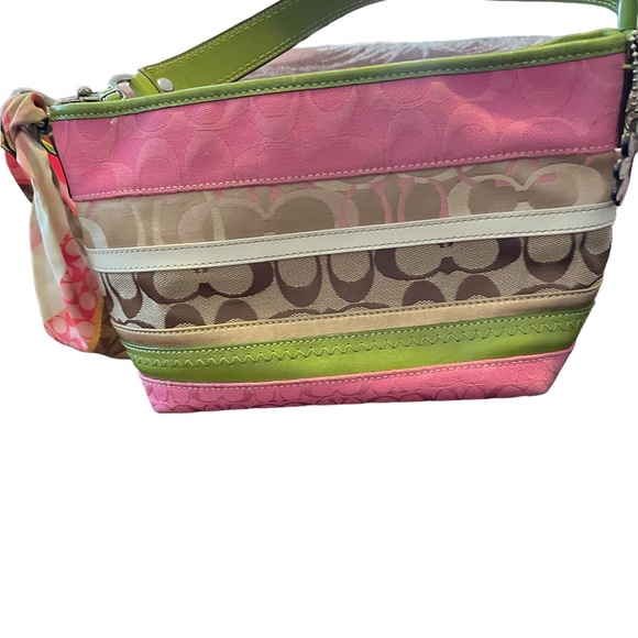 Coach Signature Sufflette Canvas bag - Picture 4 of 10